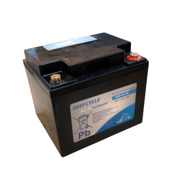 LEOCH LDC12-53, 12V - 53Ah,  DeepCycle AGM
