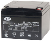 Landport Blei-Akku - 12V - 24Ah - VdS - M5 Anschluss