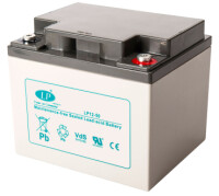 Landport Blei-Akku - 12V - 50Ah - M6 Anschluss versenkt