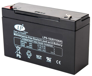 Landport Blei-Akku - 6V - 10Ah