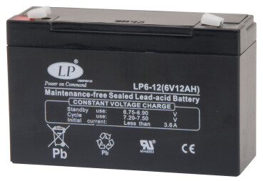 Landport Blei-Akku - 6V - 12Ah VDS