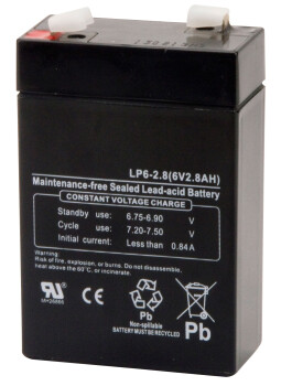 Landport Blei-Akku - 6V - 2,8Ah