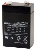 Landport Blei-Akku - 6V - 2,8Ah