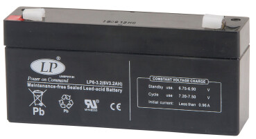 Landport Blei-Akku - 6V - 3,2Ah