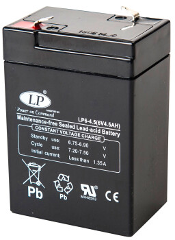 Landport Blei-Akku - 6V - 4,5Ah