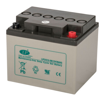 LANDPORT GEL, LPCG12-38T6 , 12 V - 38 Ah