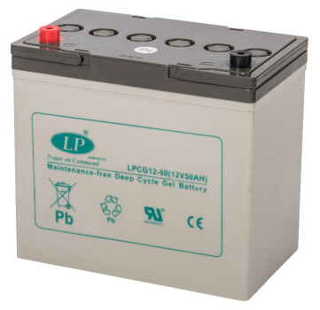 LANDPORT, GEL, LPCG12-50T6, 12 V - 50 Ah