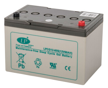 LANDPORT, GEL, LPCG12-60ST6, 12 V - 60 Ah