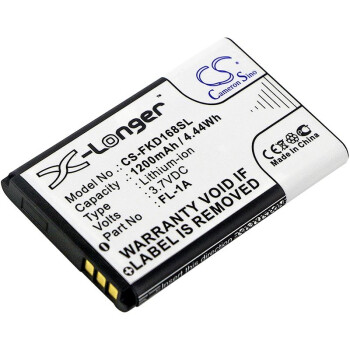 Ersatzakku für FUKUDA - Li-Ion - 3,7V - 1200mAh