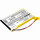 Ersatzakku für BW - Li-Polymer - 3,7V - 1200mAh