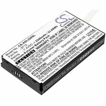 Ersatzakku für ADDITEL - Li-Polymer - 7,4V - 3200mAh