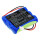 Ersatzakku für ALGOL - NIMH - 4,8V - 800mAh