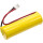 Ersatzakku für DRAGER - Li-SOCl2 - 3,6V - 2700mAh