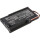 Ersatzakku für TELEVES - Li-Ion - 7,4V - 10400mAh