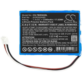 Ersatzakku für TRIBRER - Li-Polymer - 7,4V - 2300mAh