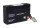 Multipower Blei-Akku, MP0.8-12AMP, 12V, 800mAh