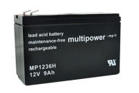 Multipower Blei-Akku, MP1236H (MP9-12), 12V, 9Ah,...