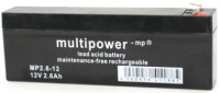 Multipower Blei-Akku, MP2.6-12, 12V, 2,6Ah