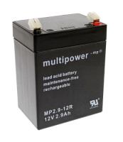 Multipower Blei-Akku, MP2.9-12R, 12V, 2.9Ah