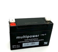 Multipower Blei-Akku, MP3.5-4, 4V - 3,5Ah
