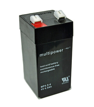 Multipower Blei-Akku, MP4.5-4, 4V - 4.5Ah