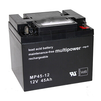 Multipower Blei-Akku, MP45-12I, 12V, 45Ah - VdS