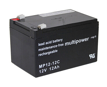 Multipower Blei-Akku, MPC12-12, 12V, 12Ah, zyklenfest