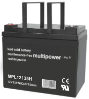 Multipower Blei-Akku, MP12135H, 12V, 36Ah,...