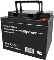 Multipower Blei-Akku, MP12150H, 12V, 40Ah,...