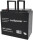 Multipower Blei-Akku, MP12205H, 12V, 55Ah, hochtemperaturfähig - Longlife