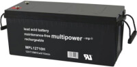 Multipower Blei-Akku, MP12710H, 12V, 200Ah,...