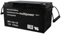 Multipower Blei-Akku, MPL150-12I, 12V, 150Ah, longlife
