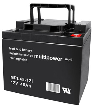 Multipower Blei-Akku, MPL45-12I, 12V, 45Ah, longlife