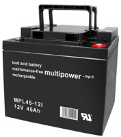 Multipower Blei-Akku, MPL45-12I, 12V, 45Ah, longlife