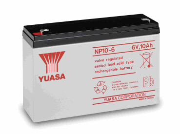 YUASA Blei-Akku - 6V - 10Ah - VdS