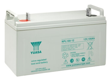 YUASA Blei-Akku - 12V - 100Ah - schwer entflammbar