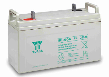 YUASA Blei-Akku - 6V - 200Ah