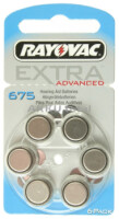 RAYOVAC Hörgerätebatterie, Typ 675, 1 x 6er Pack