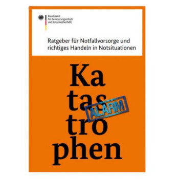 Notfallvorsorge / Katastrophenschutz (BBK), kostenloser Ratgeber