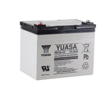 YUASA Blei-Akku - 12V - 36Ah - zyklisch