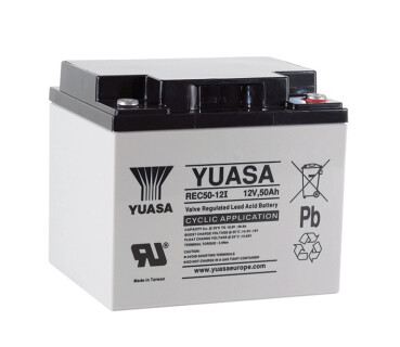 YUASA Blei-Akku - 12V - 50Ah - zyklisch