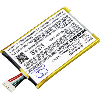 Scannerakku für MOTOROLA - Li-Polymer - 3,7V - 1100mAh