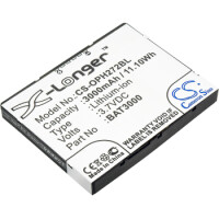 Scannerakku für OPTICON - Li-Ion - 3,7V - 3000mAh