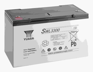 YUASA Blei-Akku - 12V - 110Ah - standby use