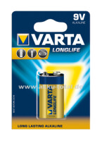 VARTA Longlife, 9V-Block, 4122, 1er Blister