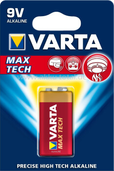 VARTA Max Tech, 9V-Block, 4722