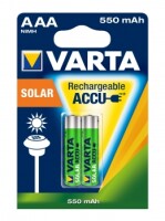VARTA SOLAR ACCU, 56733, AAA, 550mAh, 2er Pack
