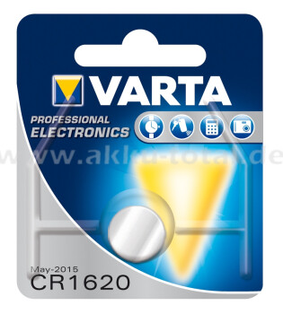 VARTA Knopfzelle, CR1620