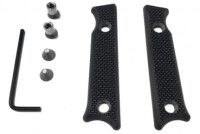 White River Firecraft 3.5 - G10-Griff Set Schwarz