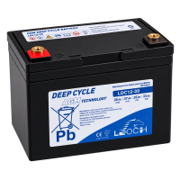 LEOCH LDC12-39, 12V - 39Ah,  DeepCycle AGM